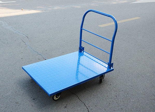 西安重型鋼制平板推車(chē)