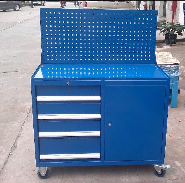 西安四抽一門(mén)帶掛板工具柜/車(chē)
